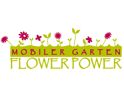 Logo Flowerpower Mobiler Garten